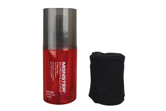 Monster Screenclean™ Kit w/ Microfiber Cloth for Electronic Devices.