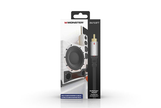Monster RCA Subwoofer Cable