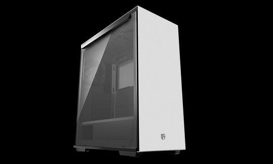 DEEPCOOL MACUBE 310 BK Gamer Storm MACUBE 310 ATX Mid Tower Case, Magnetic Tempered Glass Built-in Fan Hub and Graphics Card holder