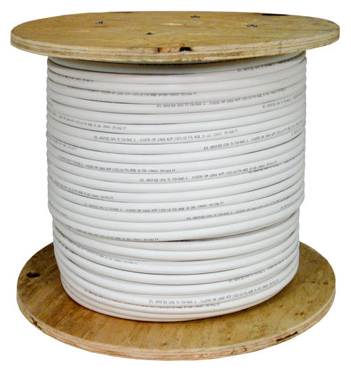 Vertical Cable 1000ft Solid Cat5E Cable - 24AWG 50 Pair 350MHz CMR Bulk Ethernet