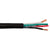 SCP Direct Burial Speaker Cable, 4C/14AWG 105 Strand Oxygen Free Copper, Gel Filled, LLDPE JKT, Black - 1000ft Spool