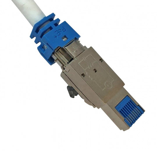 Platinum Tools 106250 PoE+ 10Gig Shielded RJ45 Field Plug