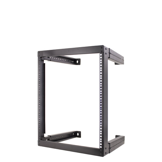 Vertical Cable Adjustable Open Frame Wall Mount Rack