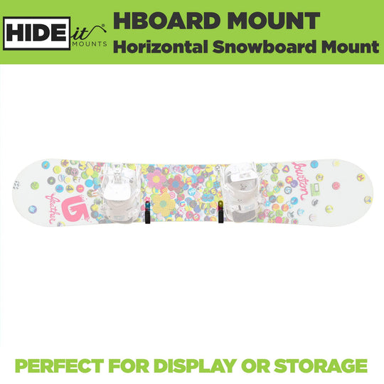 HIDEit HBoard | Horizontal Snowboard Mount Clips