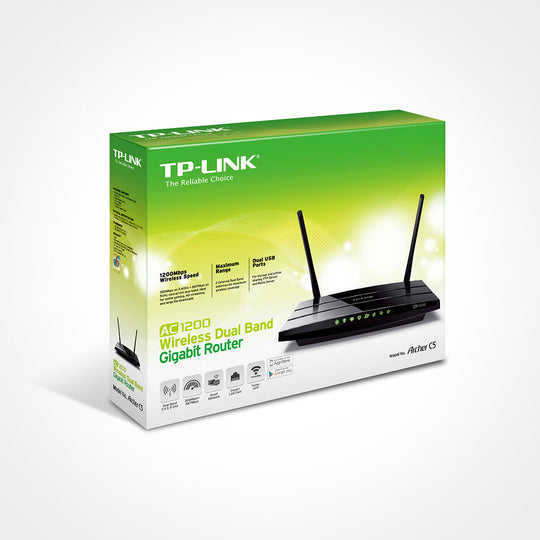 TP-Link Archer C5 AC1200 Wireless Dual Band Gigabit Router