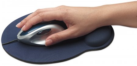 Manhattan Ergonomic Wrist Rest Mouse Pad, 434386