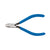 Klein Tools D257-4C 4 Inch Midget Diagonal Cutting Pliers, Spring Loaded