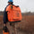 Klein Tools 5185ORA Lineman Backpack Orange