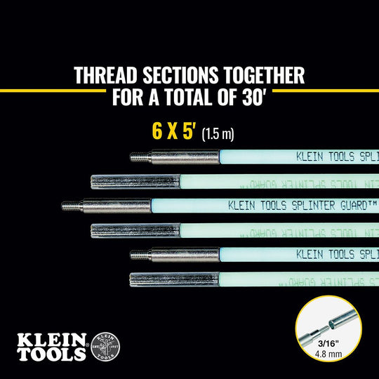 Klein Tools 56430 30ft Glow Rod Set