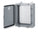 Austin AB-20166NF 20x16x6 Type 4 Single Door Enclosure - Painted ANSI 61 Gray