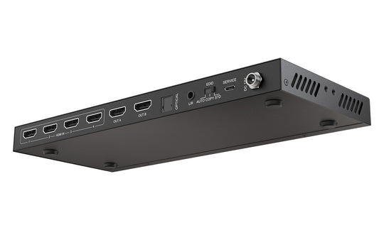 BZBGEAR 4X2 HDMI 4K 60Hz 18Gbps Matrix Switcher with Audio/Downscaling Support
