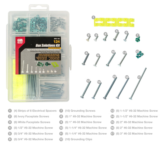Gardner Bender Outlet Box Solutions Kit, BSK-100