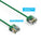 Cat6A Super-Slim Ethernet Patch Cable, UTP, Bare Copper, 32AWG - Green