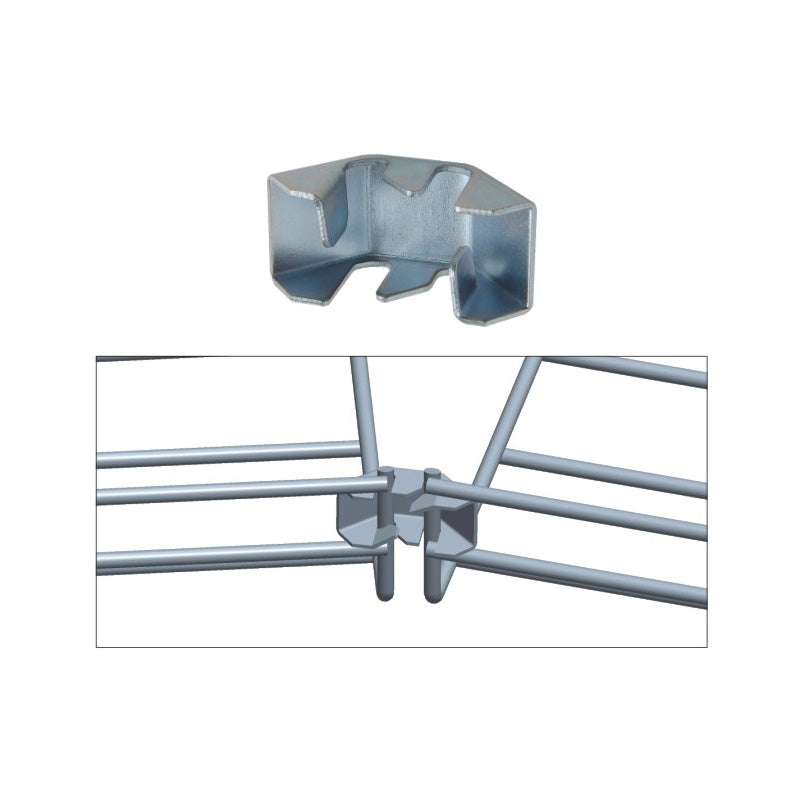 Quest Cable Tray Fast Lock, Zinc FireFold
