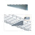 Quest Cable Tray Wall Bracket, Zinc