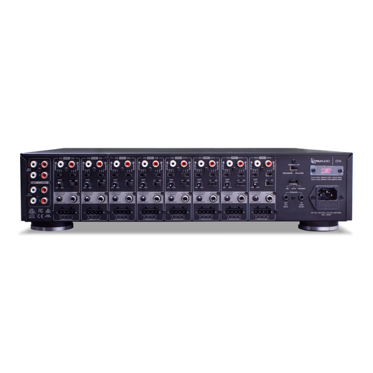 TruAudio 16 Channel, 8 Zone Class D Amplifier 150 W/Ch