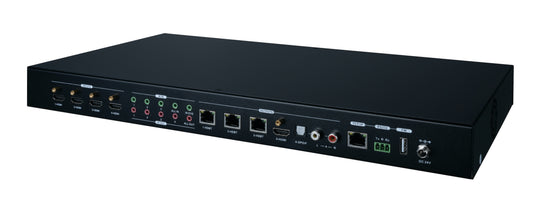 Evolution 2.0 HDBaseT 4x3 Matrix w/ 1 HDMI output 4K/60Hz HDR HDCP2.2, IP Control, RS-232, and Audio Breakout