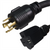 L14-30P to 6-20R Power Cord - 20A, 250V, 12/3 SJT