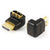 Quest HDI-1503 HDMI A(M) to A(F) Adapter 90 Degree