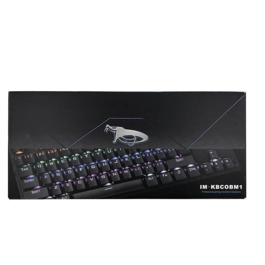 iMicro Cobra IM-KBCOBM1 87-Key Mechanical (Blue Switch) TKL Gaming Keyboard