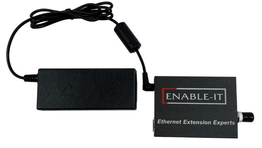 Enable-IT 1-Port Coax Ethernet Extender Kit - 100Mbps