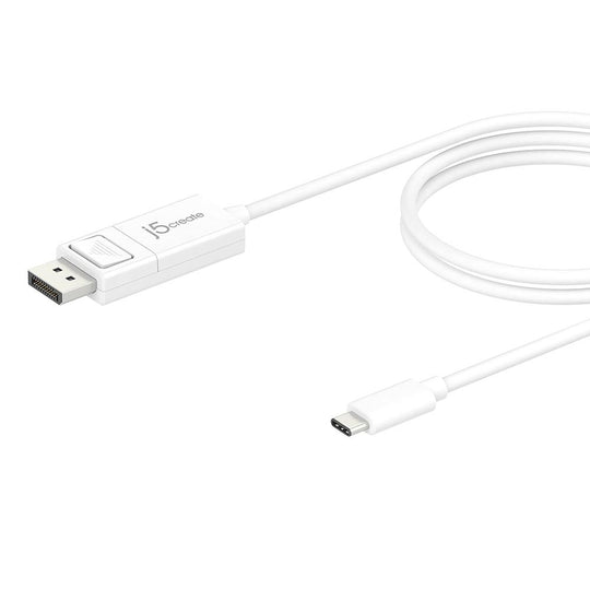 j5create JCA141 USB Type-C to 4K DisplayPort Cable, 4ft