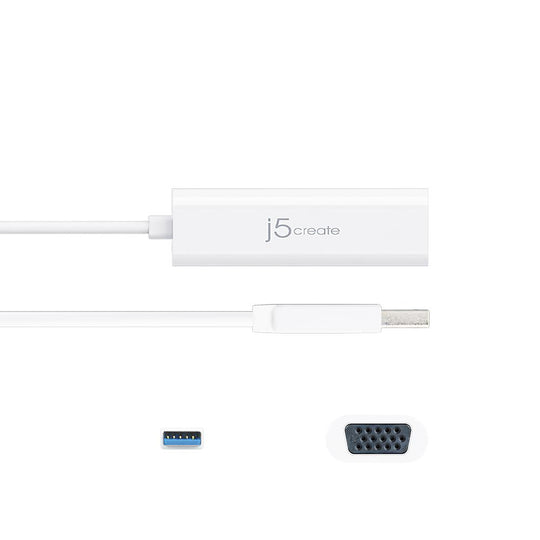 j5create JUA214 USB 2.0 VGA Multi-Monitor Adapter