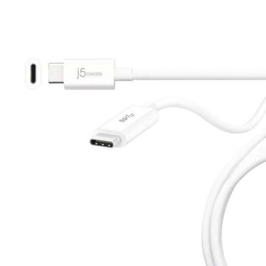 j5create JUCX03 USB 3.1 Type-C to Type-C Cable, 3ft