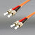 DINSpace ST/ST Multimode (62.5/125) Duplex Fiber Patch Cable