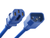 Unirise Server/Switch/PDU Power Cord, C14-C15, 14AWG, 15amp, 250V, SJT Jacket - Blue