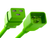Unirise Server/Switch/PDU Power Cord, C19-C20, 12AWG, 20amp, 250V, SJT Jacket - Green