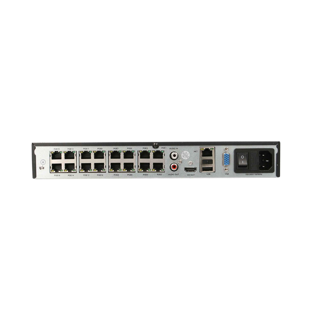 Metra Spyclops 16 Channel AI 4K PoE NVR – FireFold