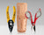 Jonard Tools Fiber Stripper & Kevlar® Shears Kit, Leather Pouch