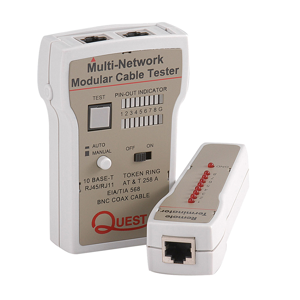 Quest Remote Lan/Coax Cable Tester FireFold