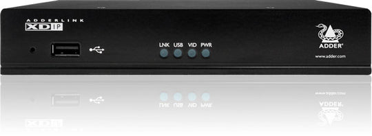 Single Link POE DVI & USB Extender over IP with US power lead/ PSU