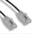 Cat6 Slim Ethernet Patch Cable - Black