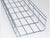 Kable Kontrol Wire Mesh Cable Tray Straight Section - Electro-Zinc Resistant Steel - Chrome Finish