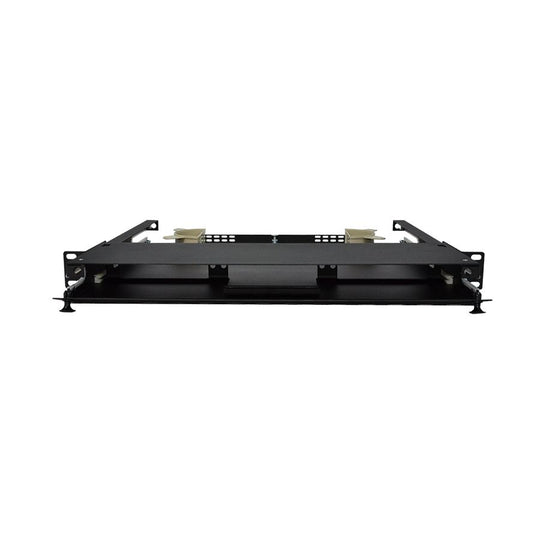 SCP 1 RU - Rack Mount Fiber Enclosure- Unloaded- Holds 3 Fiber Adapter Panels, Slide Out Wiring Tray, LGX-118 Compatible
