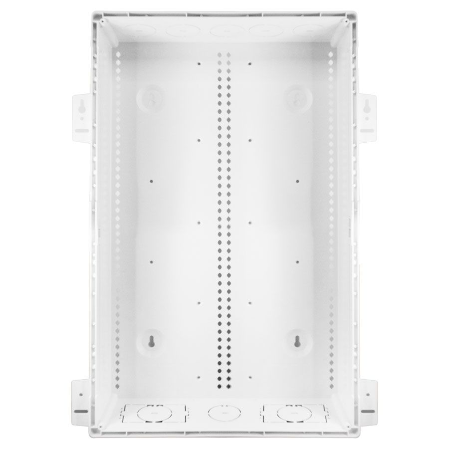 SCP 18" Plastic Media Enclosure 18”L X 14.25”W X 4”, Flush Or Surface