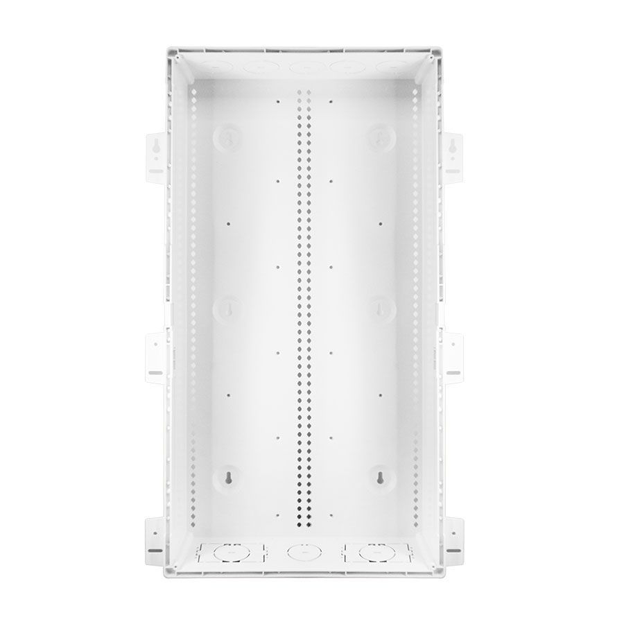 SCP 28" Plastic Media Enclosure 28”L X 14.25”W X 4”, Flush Or Surface