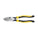 Klein Tools J213-9NECR 9 Inch Journeyman Connector Crimping Side Cutting Pliers