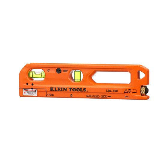 Klein Tools Laser Level with Level Bubble Vials, Magnetic, LBL100
