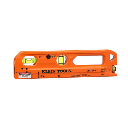 Klein Tools Laser Level with Level Bubble Vials, Magnetic, LBL100