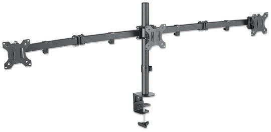 Manhattan LCD Monitor Mount with Center Mount and Double-Link Swing Arms, 461658