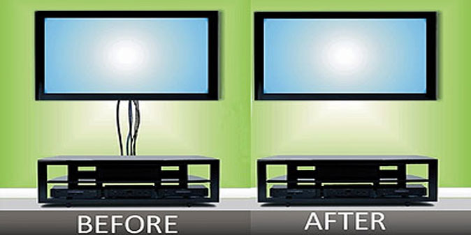 How to Hide TV Wires for a Wall Mounted TV