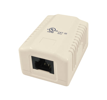 Vertical Cable CAT5E Surface Mount Box