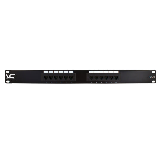 Vertical Cable Cat6 Patch Panel - 110 Type, UL