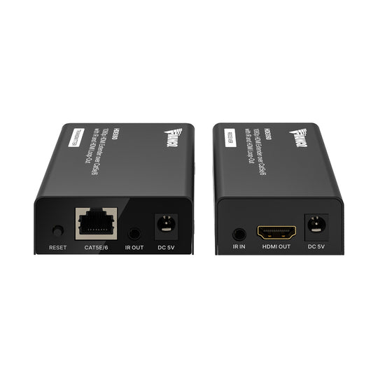 Vanco HDMI Extender Over Cat5e/6 Cable with IR and HDMI Loop-Out, HDEX60