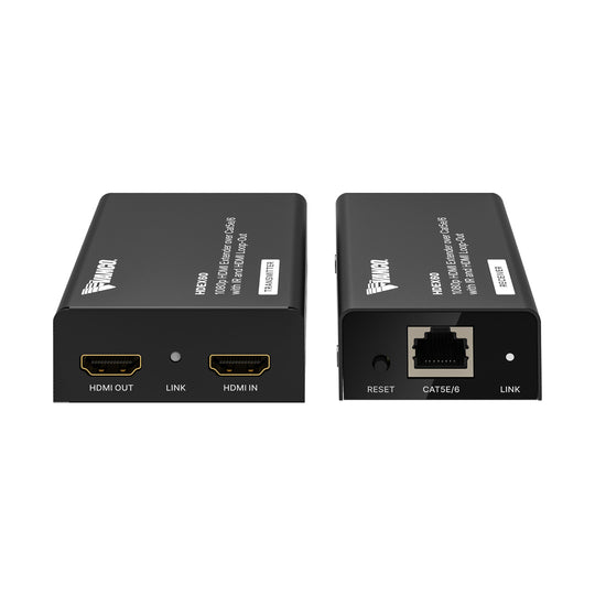 Vanco HDMI Extender Over Cat5e/6 Cable with IR and HDMI Loop-Out, HDEX60