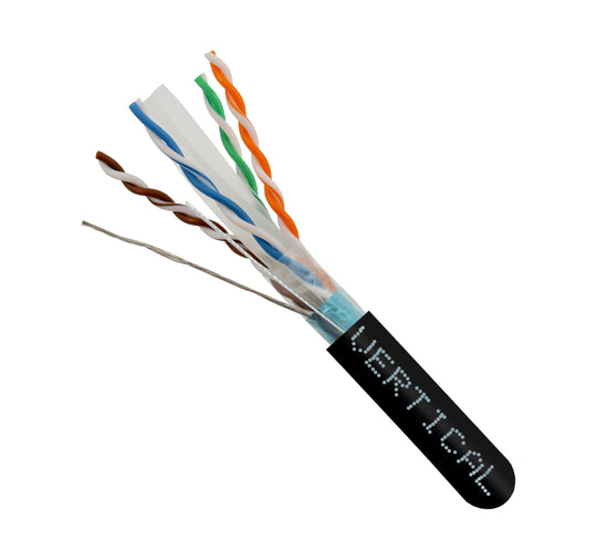 Vertical Cable 064 Series 1000ft Cat6A Shielded F/UTP Solid CMR Network Cable